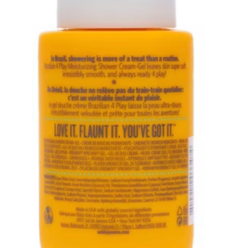 NWT Sol de Janeiro Brazilian 4 Play Moisturizing Shower Cream-Gel 90 ml - Picture 4 of 6